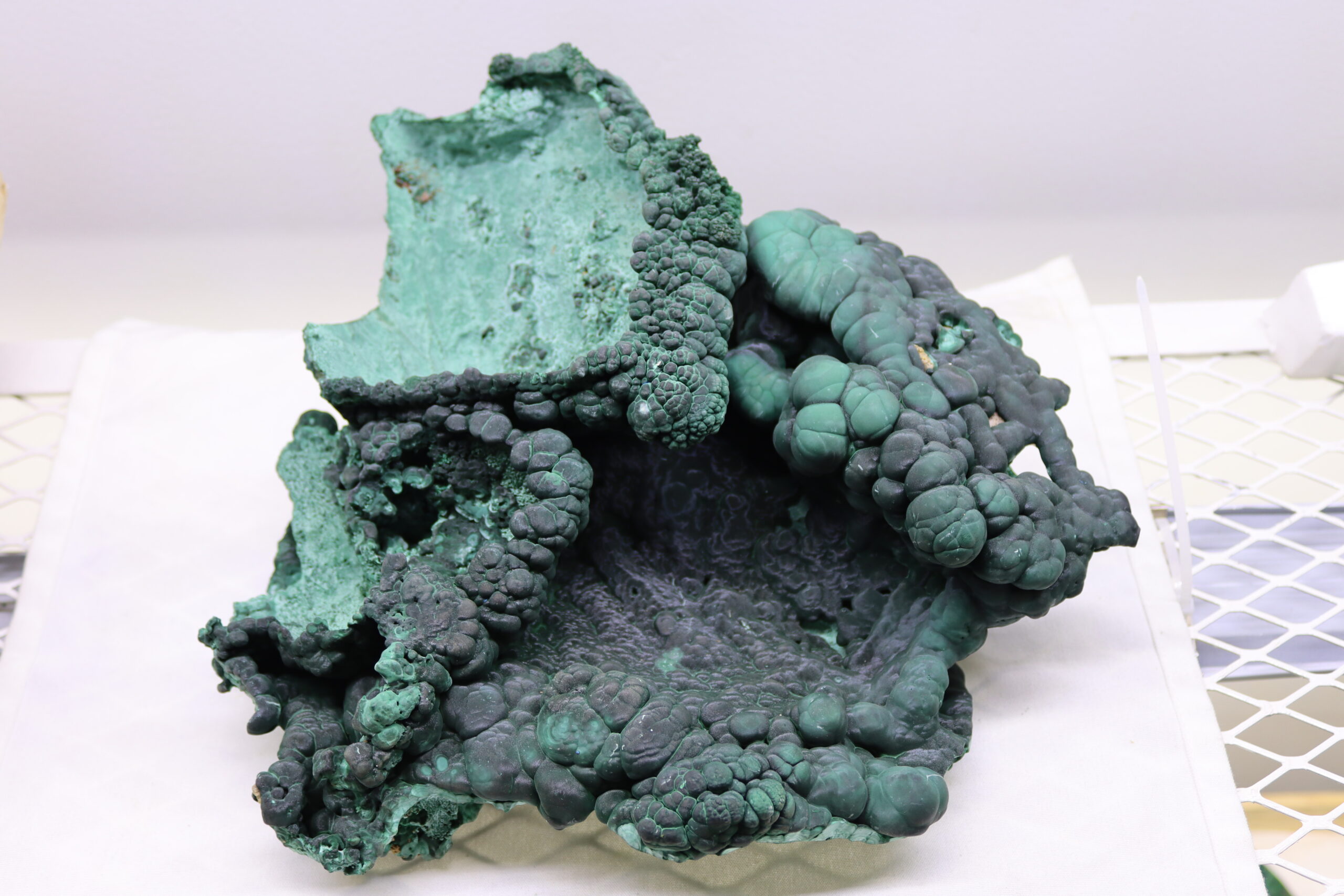 Pseudo-Malachite Pseudomalachite with Malachite on Matrix