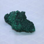 Natural Green Banded Malachite Tumbled Gemstone