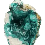 Pseudo-Malachite Pseudomalachite with Malachite on Matrix